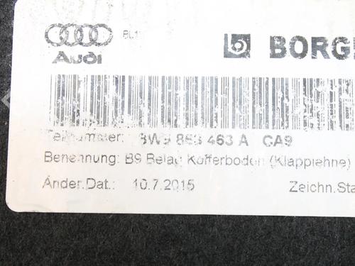 Bagagerumsgulv AUDI A4 B9 (8W2, 8WC) 2.0 TDI | BP39857872I33  - Image 11