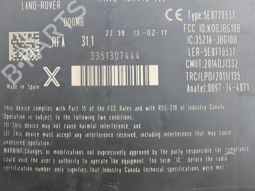 Electronic module JAGUAR XE (X760) 2.0 D | BP39788303M83 - Image 4
