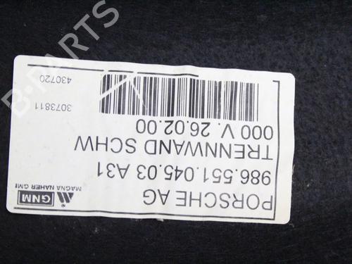 Boot lining PORSCHE BOXSTER (986) 2.7 | BP39812448I3 - Image 9