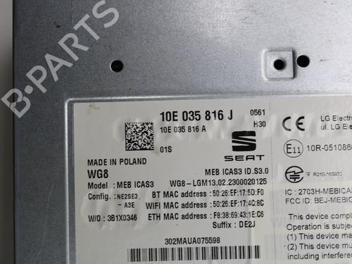 Electronic module CUPRA BORN (K11) 58 | BP39851252M83 - Image 3