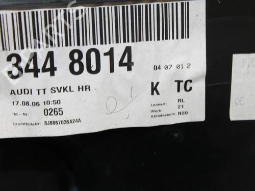 Rear right panel AUDI TT (8J3) 3.2 V6 quattro | BP39814106C61 - Image 11