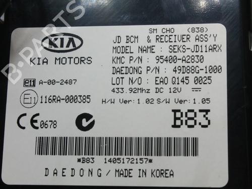 Control unit KIA CEE'D Sportswagon (JD) 1.6 CRDi 128 | BP39844898M11 - Image 9