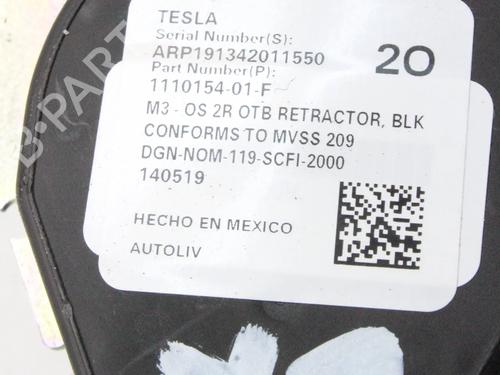 Rear left seatbelt TESLA MODEL 3 (5YJ3) EV AWD | BP39876669I29 - Image 3