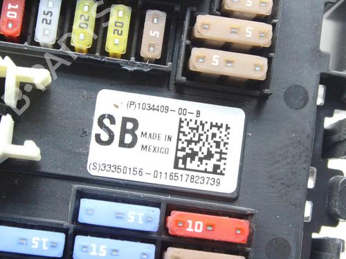 Fuse box TESLA MODEL S (5YJS) 75 | BP39772900E1 - Image 3