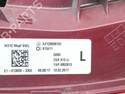 Left taillight MERCEDES-BENZ E-CLASS (W212) E 200 CDI / BlueTEC (212.005, 212.006) | BP40520398C34 - Image 12