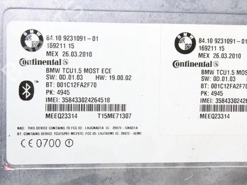 Electronic module BMW 5 (F10) 525 d | BP39793557M83 - Image 6