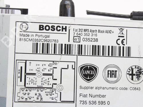 Módulo eletrónico ABARTH 500 / 595 / 695 1.4 (312.AXF11, 312.AXF1A, 312.AXD1A) | BP39822287M83 - Image 5