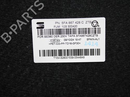 Boot lining SEAT LEON (KL1, KLG) 1.5 eTSI | BP39769201I3 - Image 5
