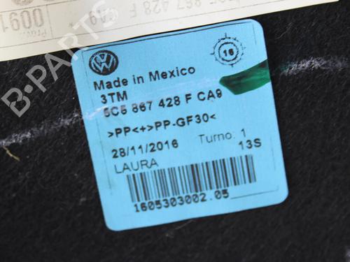 Boot lining VW BEETLE (5C1, 5C2) 2.0 TDI | BP39867527I3 - Image 5