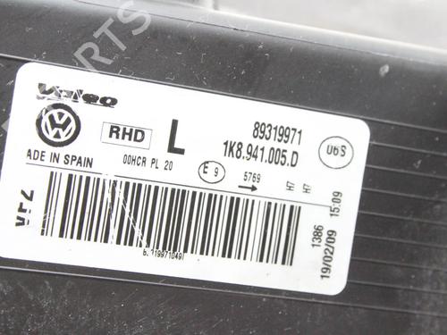 Left headlight VW SCIROCCO III (137, 138) 2.0 TFSI | BP39817198C28 - Image 9