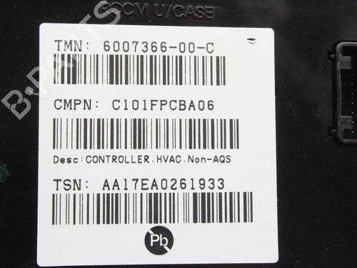 Control unit TESLA MODEL S (5YJS) 75 | BP39869129M11 - Image 3
