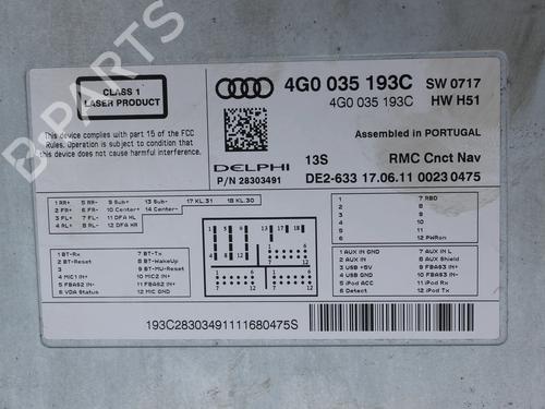 Electronic module AUDI A6 C7 (4G2, 4GC) 2.0 TDI | BP39769633M83 - Image 3