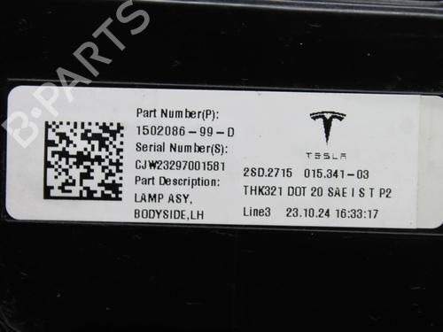 Left taillight TESLA MODEL Y (5YJY) Long Range All-wheel Drive | BP39860004C34 - Image 6