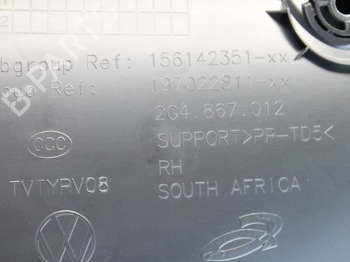 Front right panel VW POLO VI (AW1, BZ1, AE1) 1.0 TSI | BP39801040C59 - Image 9