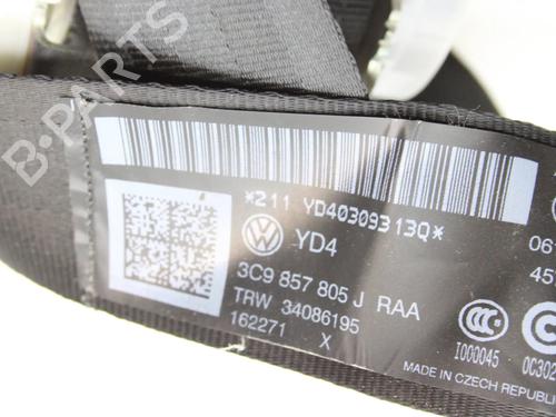 Rear left seatbelt VW PASSAT B7 Variant (365) 2.0 TDI | BP39780281I29 - Image 4