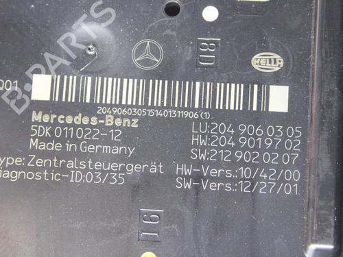 Fuse box MERCEDES-BENZ C-CLASS Coupe (C204) C 250 CDI (204.303) | BP39821776E1 - Image 3