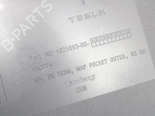 Rear right panel TESLA MODEL 3 (5YJ3) EV AWD | BP39803479C61 - Image 8