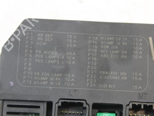 Fuse box NISSAN LEAF (ZE1) Electric | BP39869835E1 - Image 4