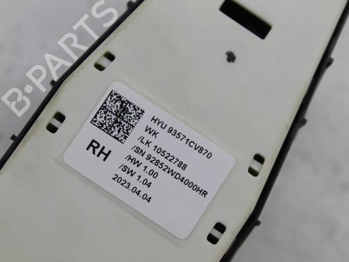 Right front window switch KIA EV6 (CV) ELECTRIC AWD | BP39863179I26 - Image 4