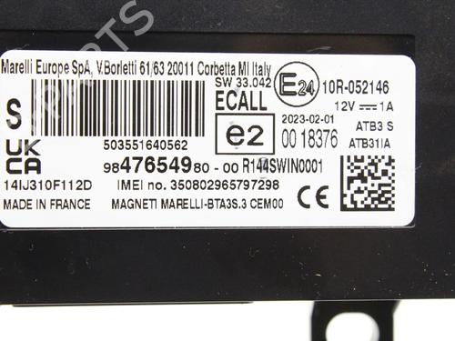 Electronic module OPEL VIVARO C Bus (K0) VIVARO-E | BP39824102M83 - Image 3
