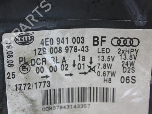Left headlight AUDI A8 D3 (4E2, 4E8) 3.0 TDI quattro | BP39834501C28 - Image 8