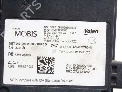 Electronic module HYUNDAI SANTA FÉ III (DM, DMA) 2.2 CRDi 4WD | BP39798859M83 - Image 3