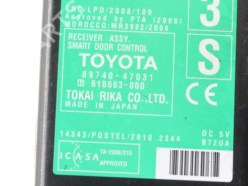 Electronic module TOYOTA PRIUS PLUS (_W4_) 1.8 Hybrid (ZVW4_) | BP39853153M83 - Image 3