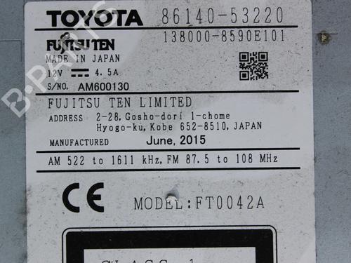 Electronic module LEXUS IS III (_E3_) 300h (AVE30_, AVE30R) | BP39856210M83 - Image 12