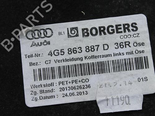 Boot lining AUDI A6 C7 (4G2, 4GC) 3.0 TDI quattro | BP39860878I3 - Image 11
