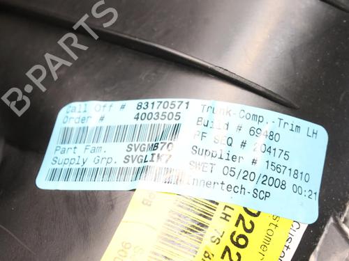 Boot lining BMW X5 (E70) 3.0 sd | BP39829368I3  - Image 12