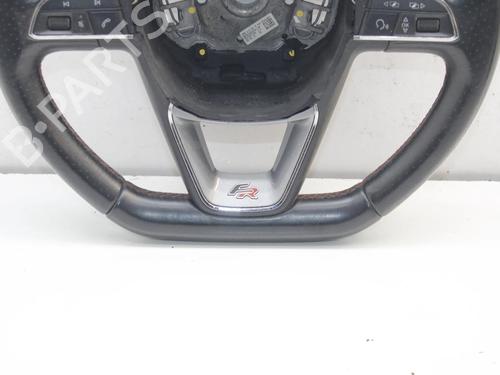 Steering wheel SEAT LEON (5F1) 2.0 TDI | BP39776440C49 - Image 5