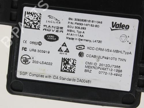 Módulo eletrónico JAGUAR XE (X760) 2.0 D | BP39835935M83 - Image 3