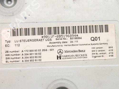 Electronic module MERCEDES-BENZ C-CLASS (W204) C 220 CDI (204.002) | BP39864766M83 - Image 5