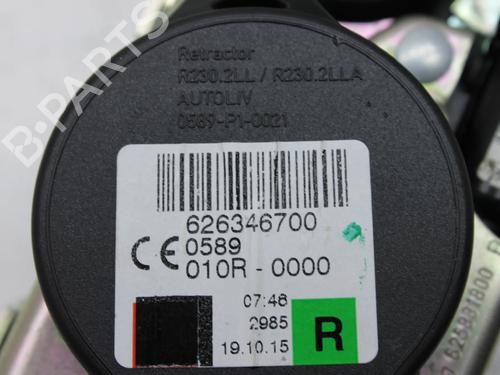 Front right seatbelt VW PASSAT B8 Variant (3G5, CB5) 2.0 TDI | BP39774379I25 - Image 5