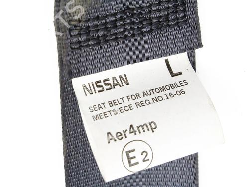 Front left seatbelt NISSAN PULSAR Hatchback (C13) 1.2 DIG-T | BP39806944I26 - Image 4