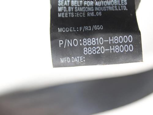 Front right seatbelt KIA STONIC (YB) 1.0 T-GDi | BP39792410I25 - Image 5