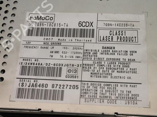 Electronic module JAGUAR XF I (X250) 3.0 D | BP39783070M83 - Image 6