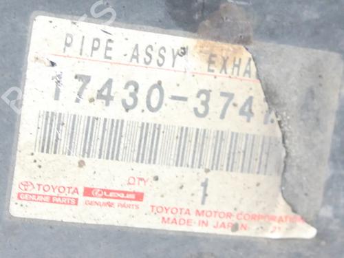 Exhaust system LEXUS CT (ZWA10_) 200h (ZWA10_, ZWA10R) | BP39870167M121 - Image 6