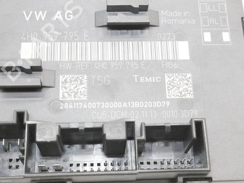 Electronic module AUDI A8 D4 (4H2, 4H8, 4HC, 4HL) 3.0 TDI quattro | BP39879255M83 - Image 6