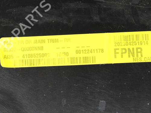 Front right panel HYUNDAI BAYON (BC3) 1.0 T-GDI 48V-Hybrid | BP39787421C59 - Image 6
