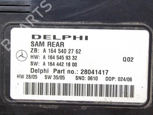 Electronic module MERCEDES-BENZ M-CLASS (W164) ML 280 CDI 4-matic (164.120) | BP39778527M83 - Image 12