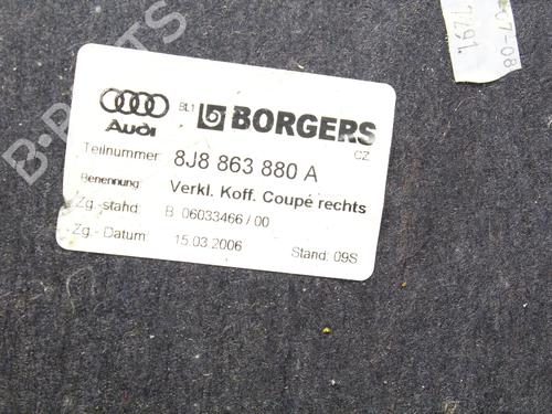 Boot lining AUDI TT (8J3) 2.0 TTS quattro | BP39809916I3 - Image 5