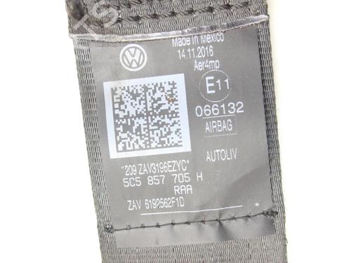 Front left seatbelt VW BEETLE (5C1, 5C2) 2.0 TDI | BP39771425I26 - Image 8