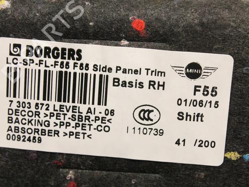 Forra da mala MINI MINI (F55) Cooper | BP39793135I3 - Image 7