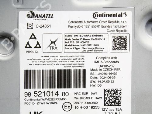 Electronic module OPEL MOKKA 1.2 (76) | BP39783135M83 - Image 6