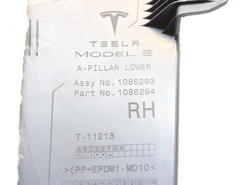Højre sidekjole TESLA MODEL 3 (5YJ3) EV Performance AWD | BP39802099C114  - Image 9