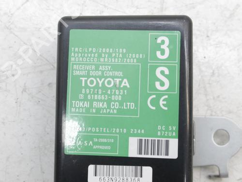 Electronic module TOYOTA PRIUS PLUS (_W4_) 1.8 Hybrid (ZVW4_) | BP39782657M83 - Image 5