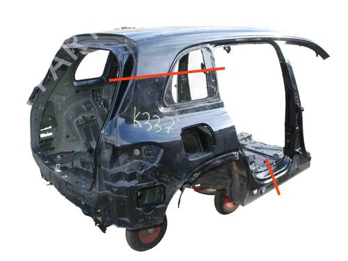 Sidevegg høyre Sidevegg høyre MERCEDES-BENZ EQB (X243) EQB 350 4-matic (243.612) (292 hp) 39857840 39857840