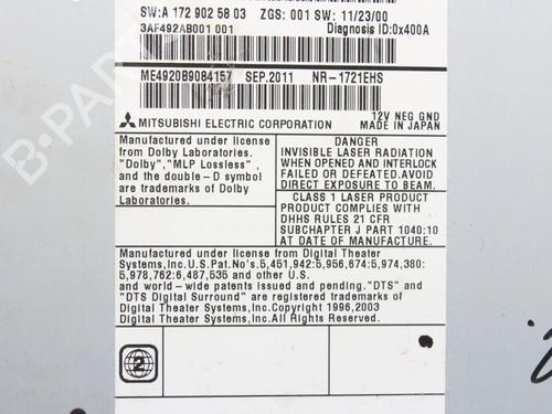 Electronic module MERCEDES-BENZ SLK (R172) 200 (172.448) | BP39875334M83 - Image 6