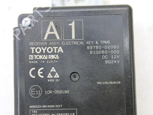 Electronic module TOYOTA COROLLA Hatchback (_E21_, _EA1_, _EH1_) 1.8 Hybrid (ZWE211, ZWE219) | BP39837978M83 - Image 3